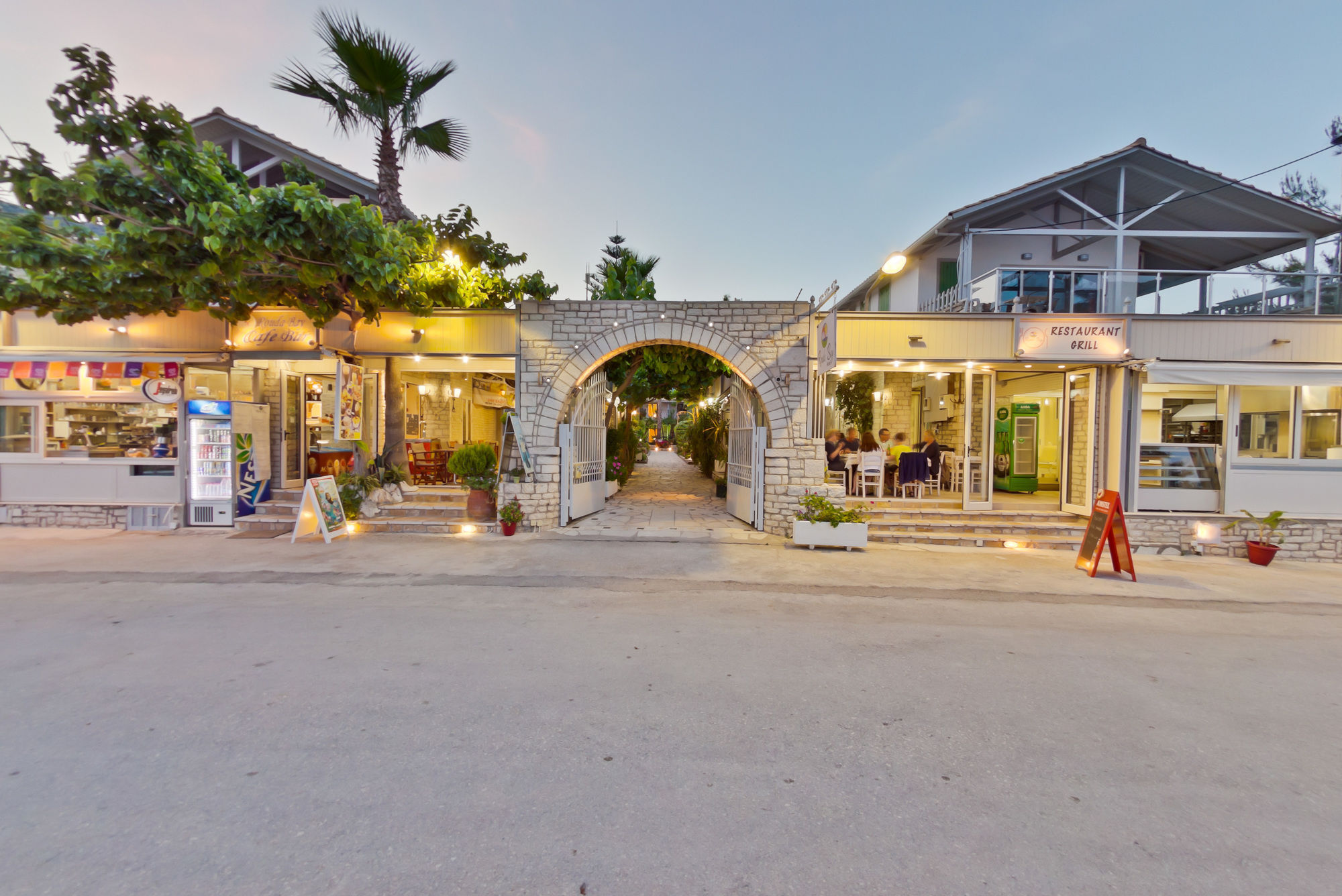 Rouda Bay Beach Hotel Mikros Gialos Esterno foto