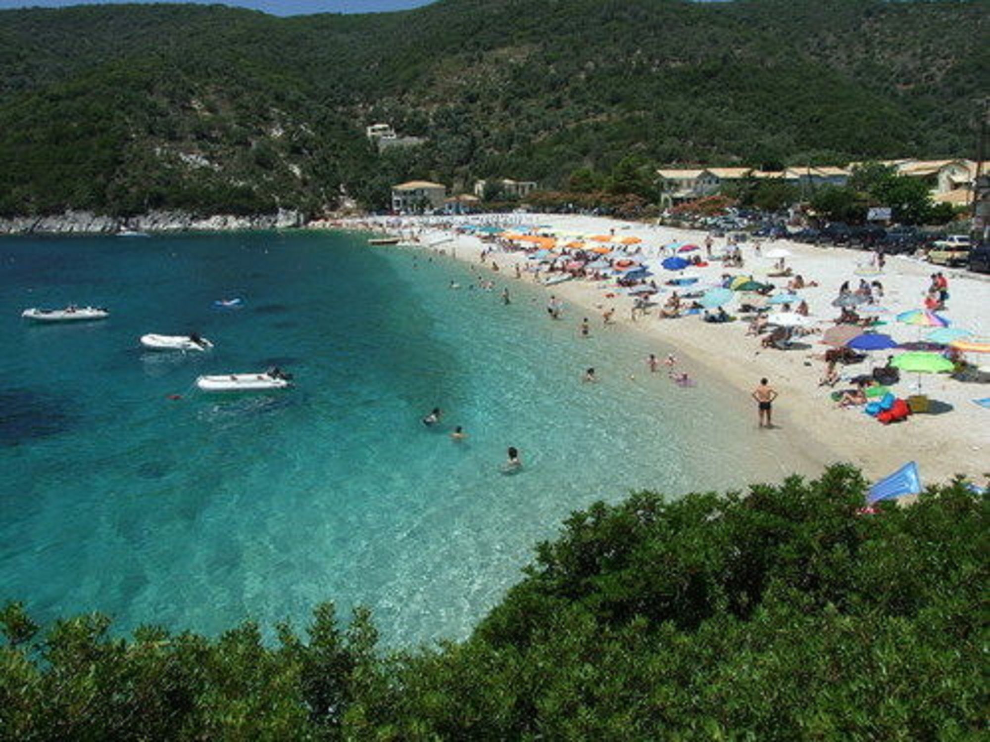Rouda Bay Beach Hotel Mikros Gialos Esterno foto