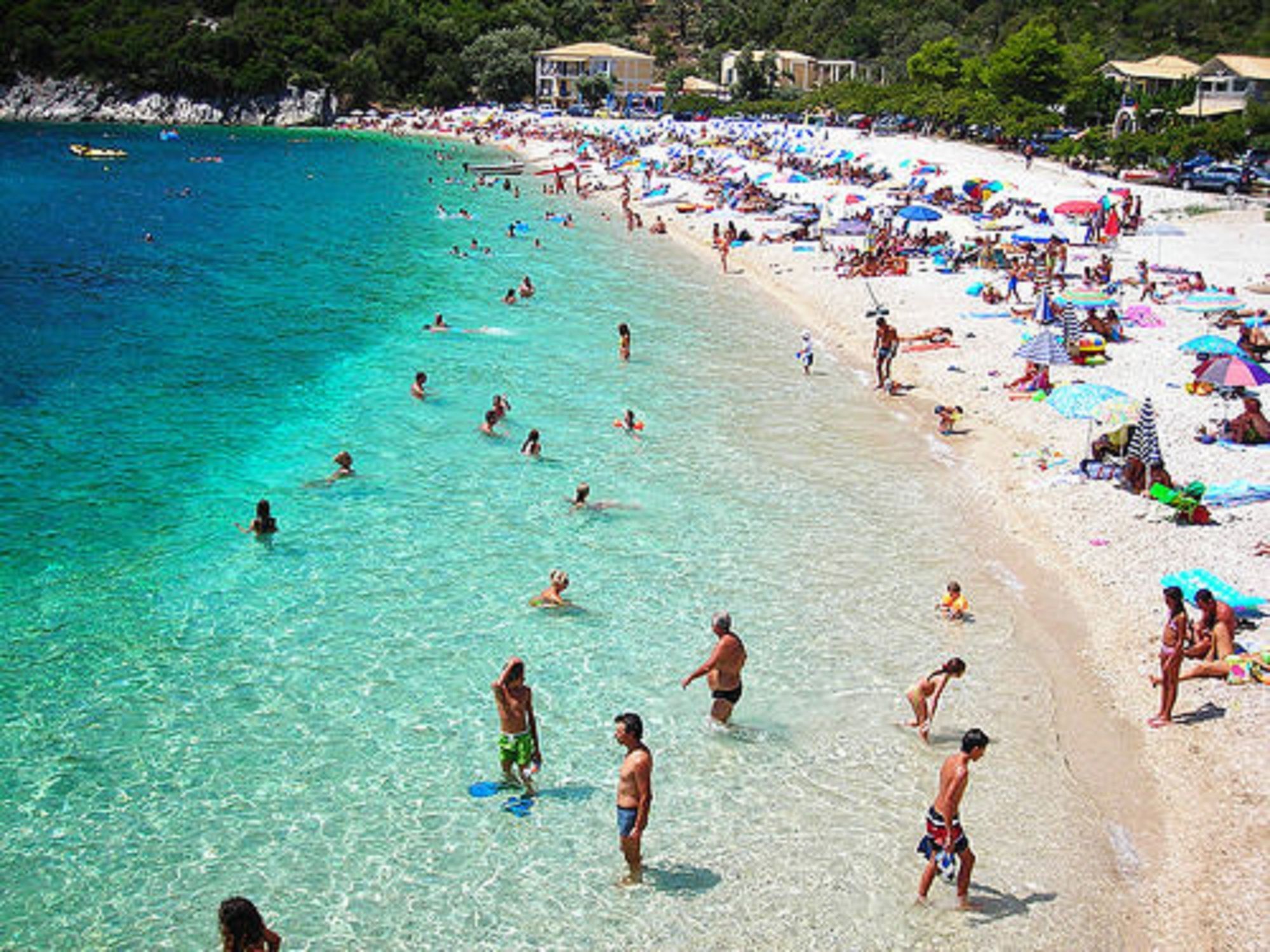 Rouda Bay Beach Hotel Mikros Gialos Esterno foto