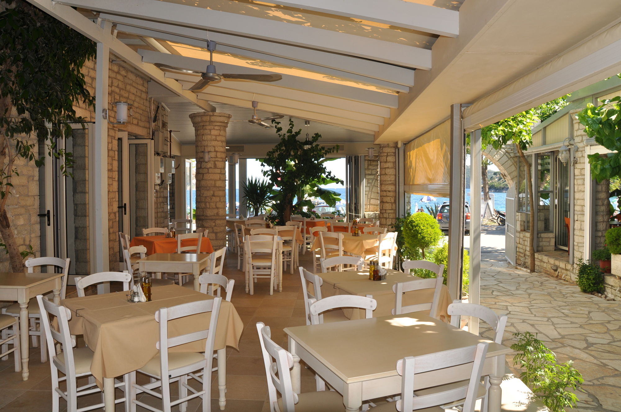 Rouda Bay Beach Hotel Mikros Gialos Esterno foto